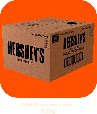 Mini Kisses con Leche 11.5kg